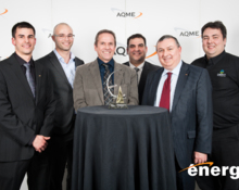 Notre projet d'efficacité énergétique remporte le prix Énergia (AQME)